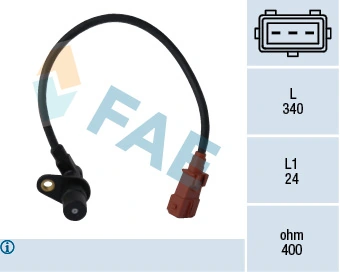 Sensor, crankshaft pulse