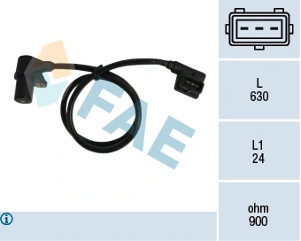 Sensor, crankshaft pulse