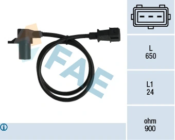 Sensor, crankshaft pulse