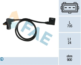 Sensor, crankshaft pulse