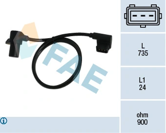 Sensor, crankshaft pulse