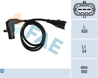 Sensor, crankshaft pulse