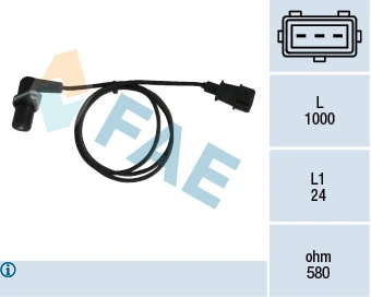 Sensor, crankshaft pulse