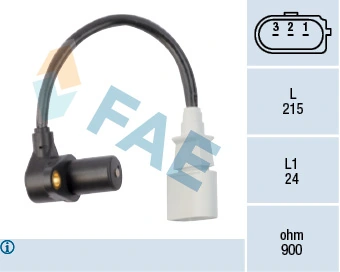 Sensor, crankshaft pulse
