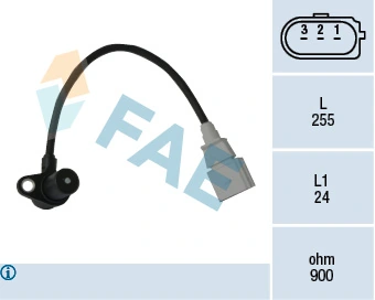 Sensor, crankshaft pulse