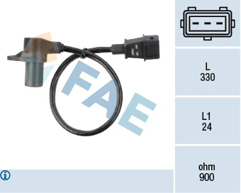 Sensor, crankshaft pulse