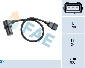 Sensor, crankshaft pulse