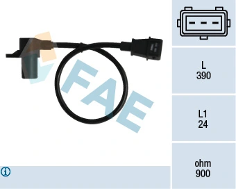 Sensor, crankshaft pulse