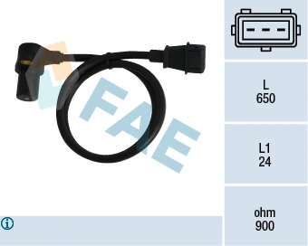 Sensor, crankshaft pulse