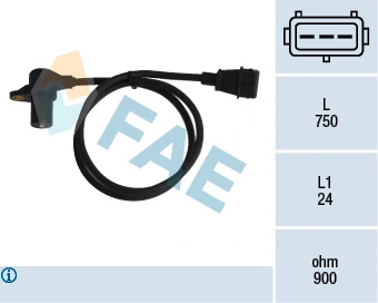 Sensor, crankshaft pulse
