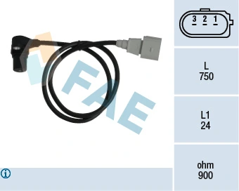 Sensor, crankshaft pulse