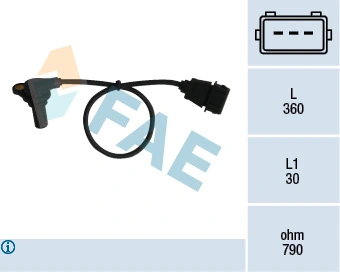 Sensor, engine speed