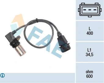 Sensor, crankshaft pulse