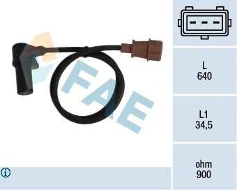 Sensor, crankshaft pulse