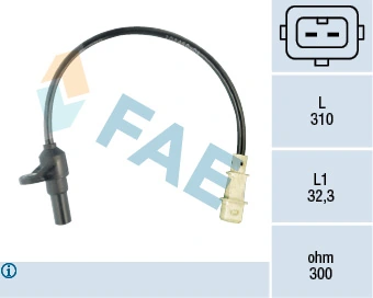 Sensor, crankshaft pulse