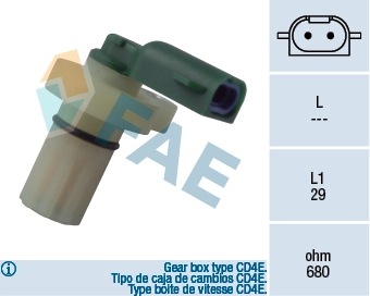 Sensor, crankshaft pulse