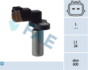 Sensor, crankshaft pulse