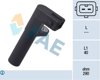 Sensor, crankshaft pulse