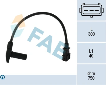 Sensor, crankshaft pulse