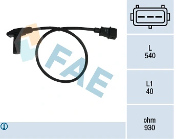 Sensor, crankshaft pulse