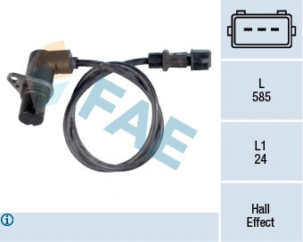 Sensor, crankshaft pulse