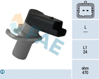 Sensor, crankshaft pulse