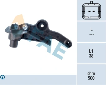 Sensor, crankshaft pulse