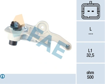Sensor, crankshaft pulse