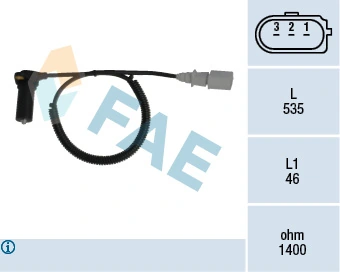 Sensor, crankshaft pulse