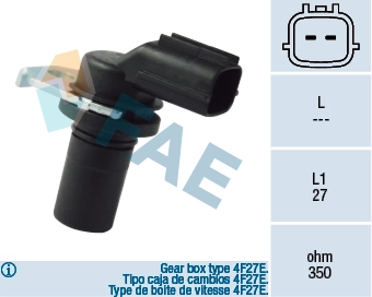 RPM Sensor, automatic transmission