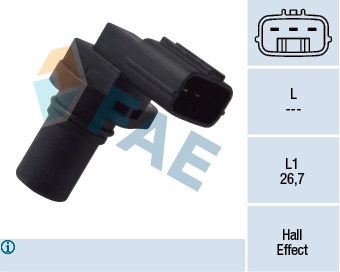 Sensor, crankshaft pulse
