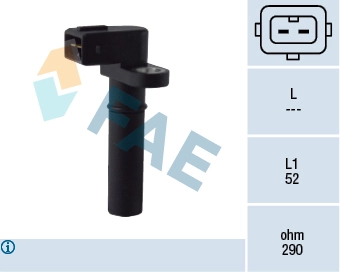 Sensor, crankshaft pulse