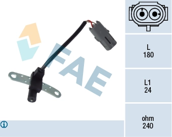 Sensor, crankshaft pulse