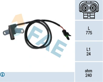 Sensor, crankshaft pulse