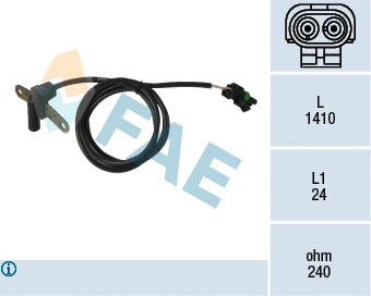 Sensor, crankshaft pulse