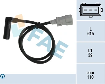 Sensor, crankshaft pulse