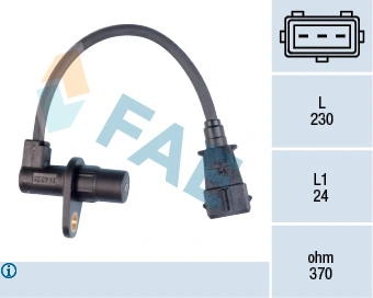 Sensor, crankshaft pulse