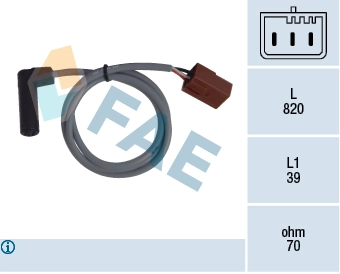 Sensor, crankshaft pulse