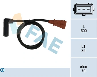 Sensor, crankshaft pulse