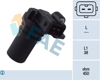 Sensor, crankshaft pulse