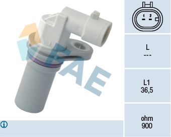 Sensor, crankshaft pulse