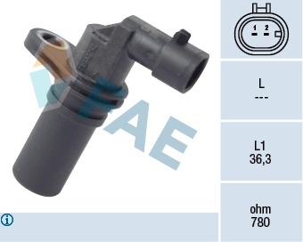 Sensor, crankshaft pulse
