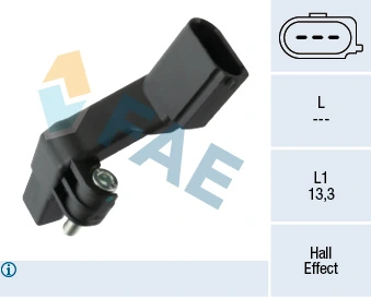 Sensor, crankshaft pulse
