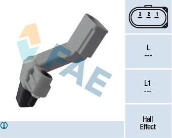 Sensor, crankshaft pulse