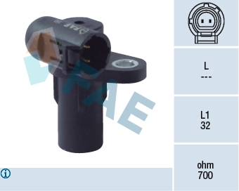 Sensor, crankshaft pulse