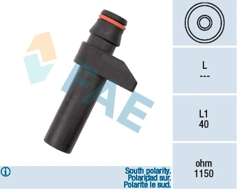 Sensor, crankshaft pulse