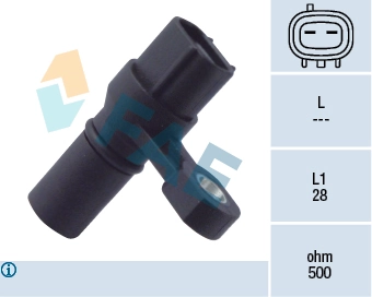 Sensor, crankshaft pulse