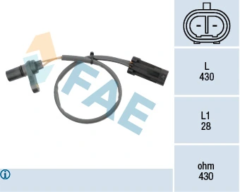 Sensor, crankshaft pulse