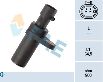 Sensor, crankshaft pulse