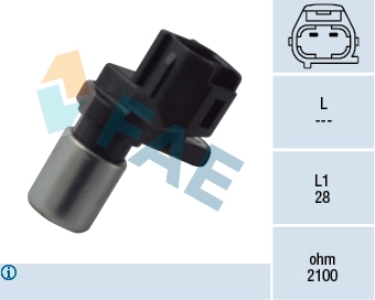 Sensor, crankshaft pulse